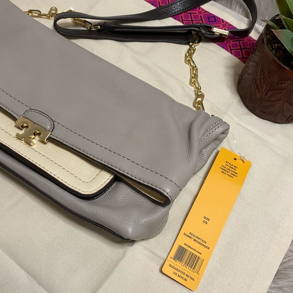 NWT Tory Burch Sammy Messenger Purse - Picture 4 of 8